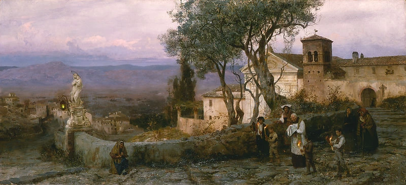 Henryk Siemiradzki - Viatico, Museo nazionale di Varsavia